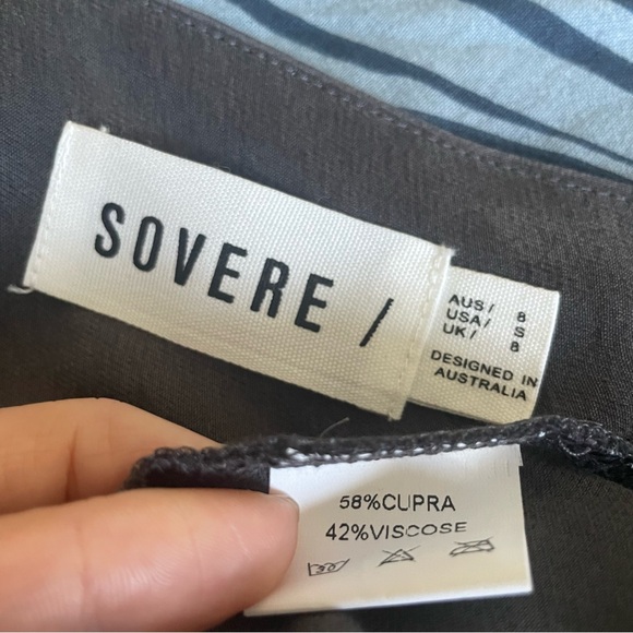 sovere ISLA ASYMMETRICAL DRESS Q06 - Picture 8 of 8